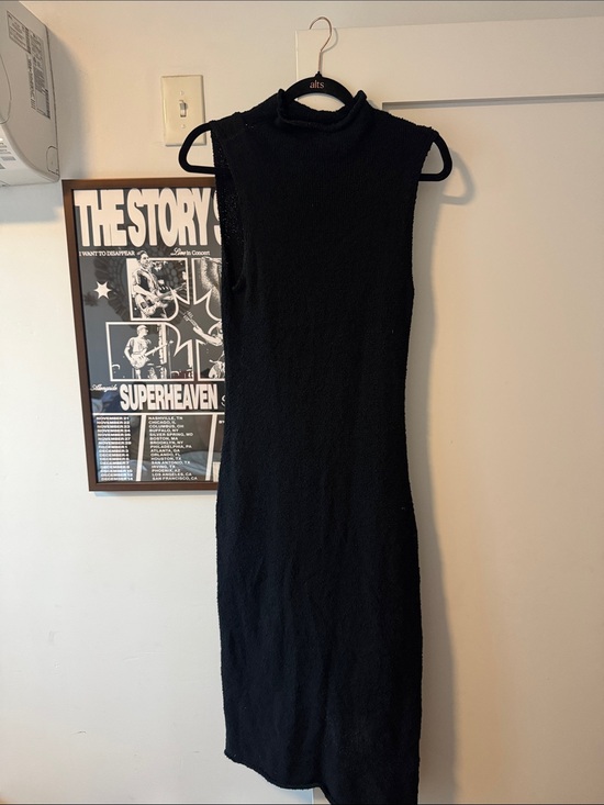 Mara Hoffman Dresses & Skirts - Mara Hoffman Mock-Neck Sleeveless Maxi Dress in Black